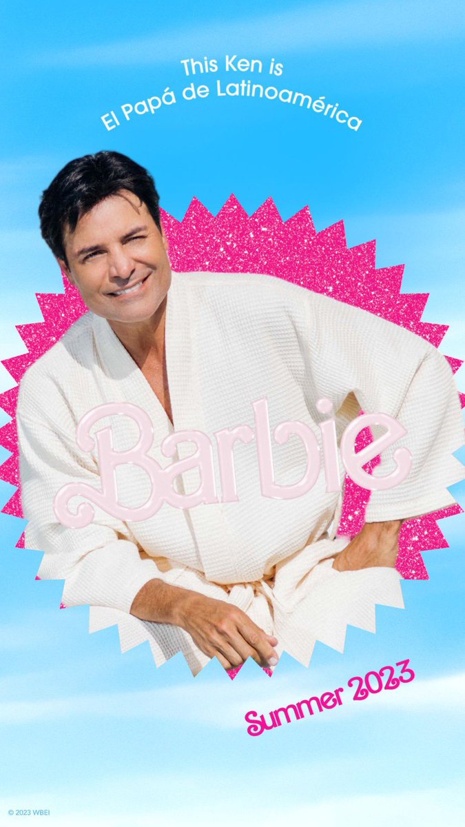 CHAYANNEMUSIC's tweet image. Si yo soy Ken el papá de Latinoamérica, ¿tú qué Barbie serías?