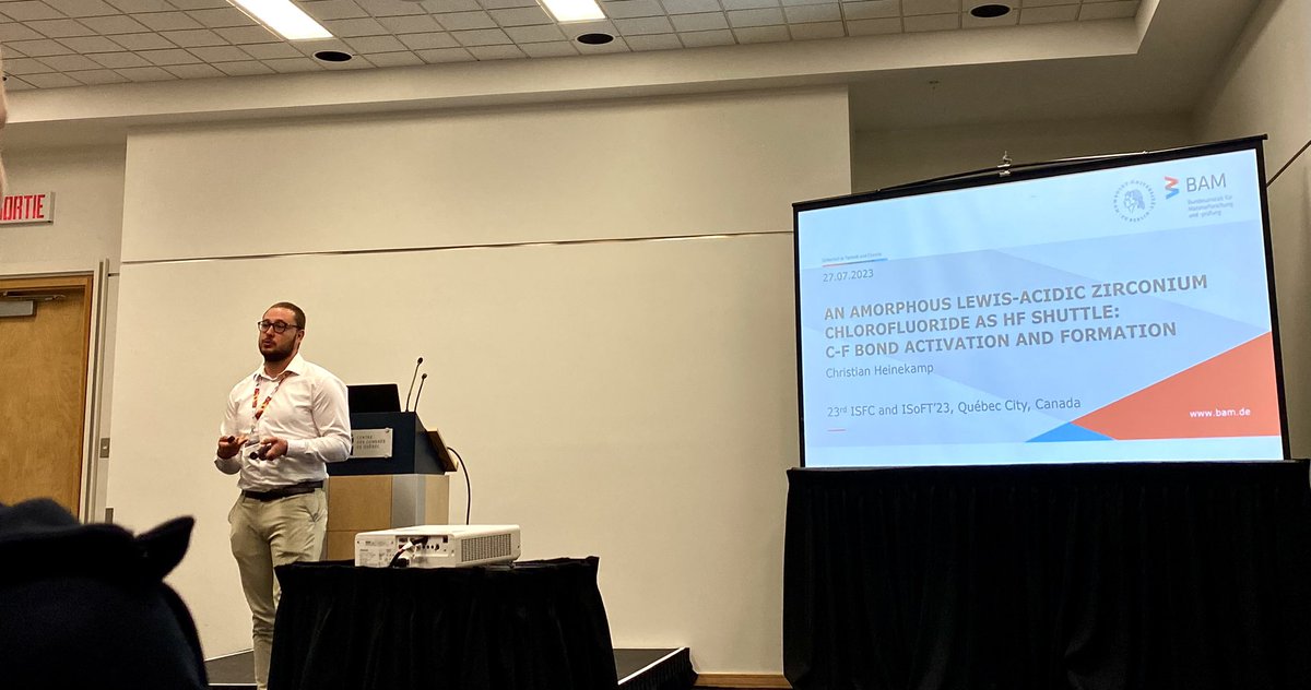 BraunGroup's tweet photo. @CHeinekamp gave an excellent talk on his work on an amorphous Lewis acidic ZCF and it’s reactivity. Good job Chris! 🎉 https://t.co/TKNVvK1DN7