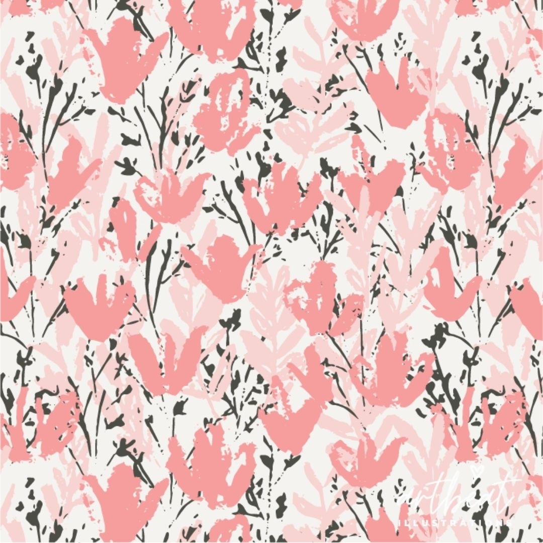 The Spoonflower challenges consistently help emerging designers make wonderful patterns for their portfolio. Like this one, from Rena of Art Beat Illustrations.