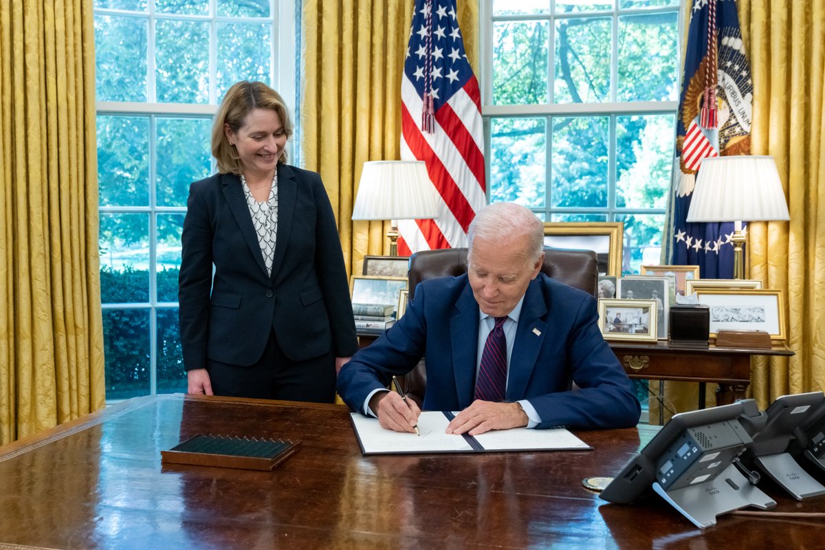 Today, I signed an Executive Order strengthening how our military handles sexual assault and serious offenses. Ending gender-based violence has been a priority for me throughout my career. This represents a turning point for survivors of gender-based violence in the military.
