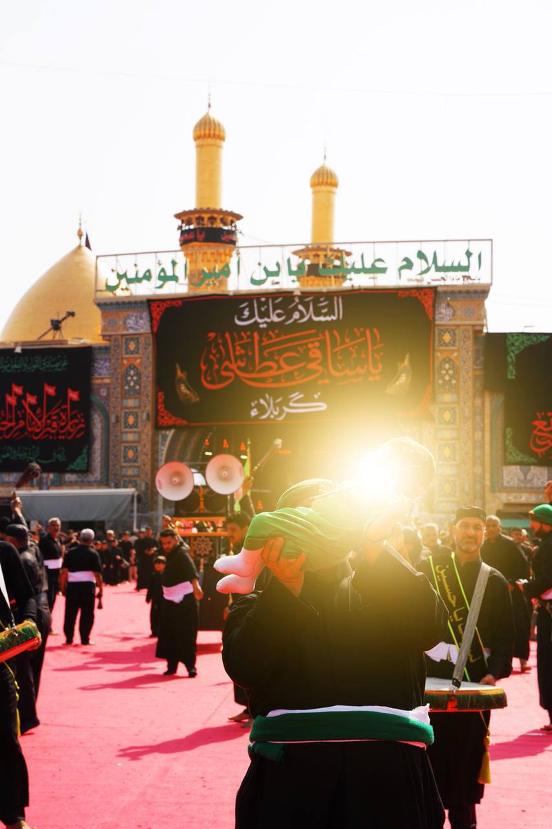 رايات الحسين في كل بقعةٍ وأرضٍ وبلدٍ في هذا العالم.

#ليلة_عبادة
#ليلة_العاشر
#وداعا_ياحسين
#الحشد_ينادي_يا_حسين
#قسم_عاشوراء_وعهد_المقاومين