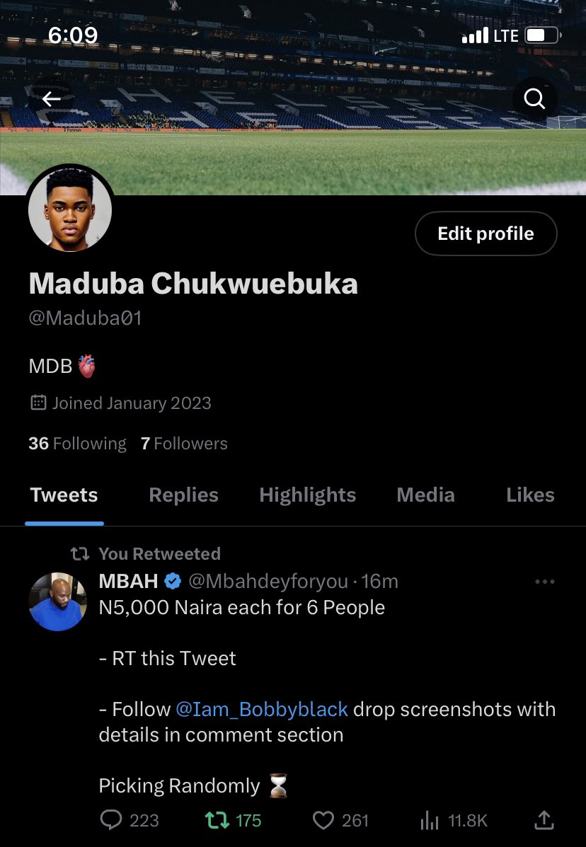 Maduba01's tweet photo. @Mbahdeyforyou @Iam_Bobbyblack If na food boss make I chop 🤲🏻
8109095200
Palmpay https://t.co/J9qnUWsgZ2
