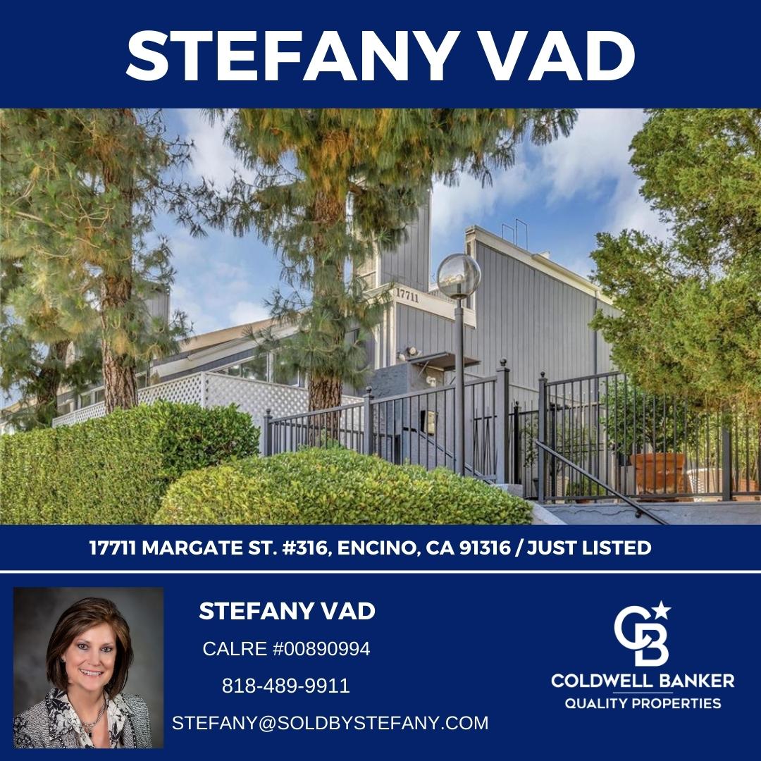 New Listing!
📷 17711 Margate St. #316, Encino, CA 91316
📷 2 Bedroom
📷 2 Bath
📷 1428 sqft.
Please contact Stefany for more information!
#realestate #coldwellbanker #homesforsale #home #realtor #sanfernandovalleyhomes #santaclaritahomes #luxuryhomes #porterranch #justlisted