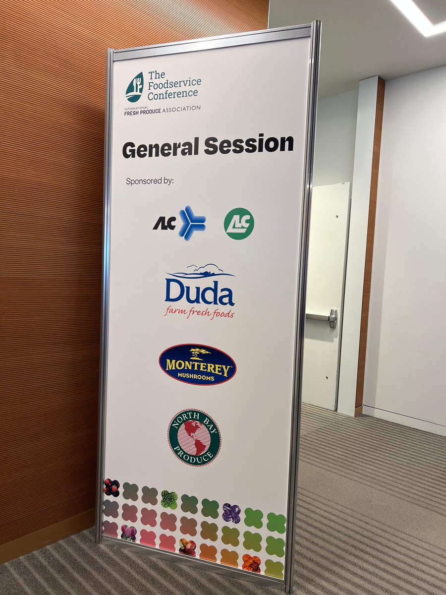 IntFreshProduce's tweet image. A special thank you to today‘s general session sponsors! #FSC2023