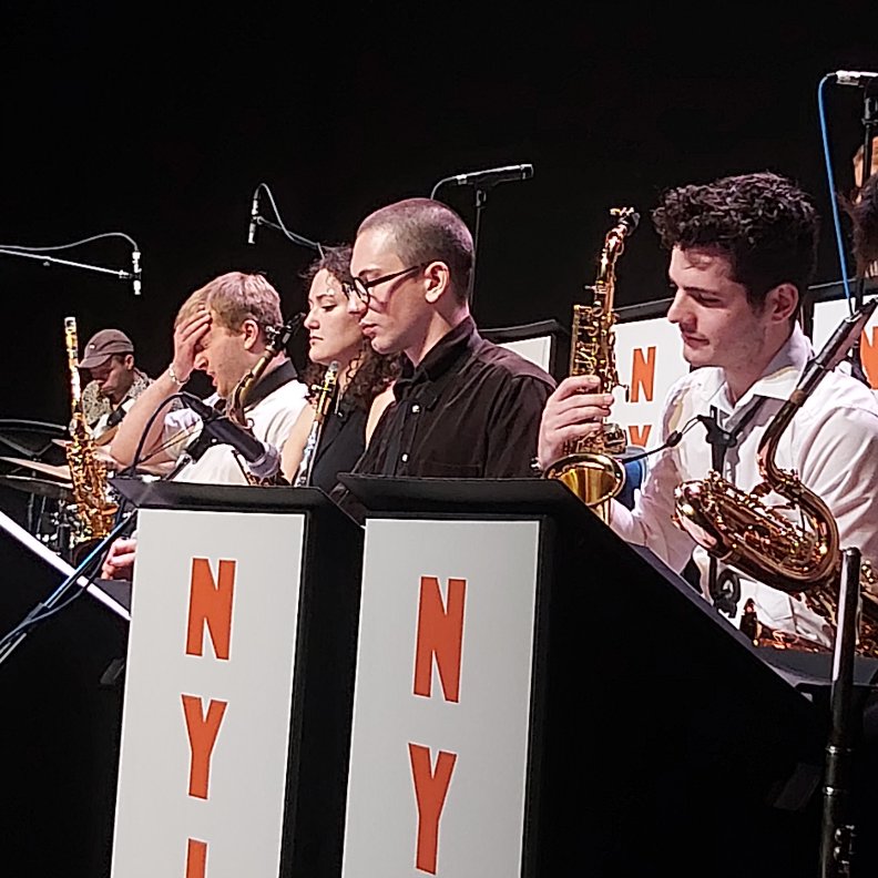 Yay - @TommyBlaize and @NYJOuk have arrived in King's Lynn and are busy rehearsing ahead of their celebration of the music of Ray Charles tonight at 7pm at @klcornexchange