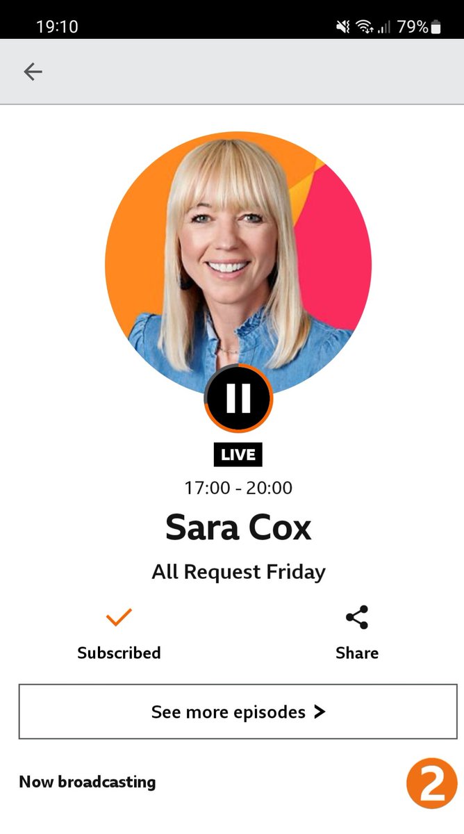 Awaze's tweet photo. It's Friday, and every Friday, #AllRequestFriday with @sarajcox @BBCRadio2 #BBCSounds https://t.co/MpngTzGTy8