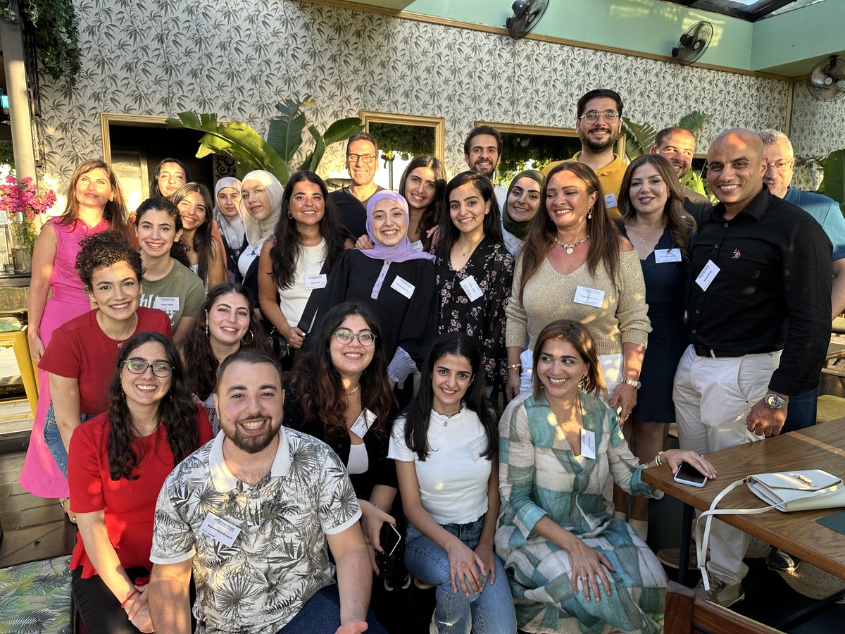 INJAZLebanon's tweet photo. Summer Highlight!🌟Mentors & Mentees Unite in #INTERSECTION Get-Together!🤝
A friendly meet-up brought together an exchange of ideas, experiences & opportunities over dinner & a breathtaking view at the heart of Beirut.❤️
Here's to more #INTERSECTION Get-Togethers!🎈
#IMPACTIV https://t.co/HNZOO0Y0aY