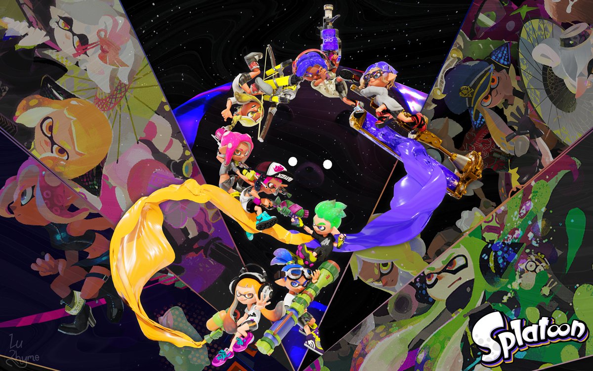 Two god damn months late in but happy 8th anniversary, Splatoon!

#Splatoon #Splatoon2 #Splatoon3 #スプラトゥーン3 #b3d