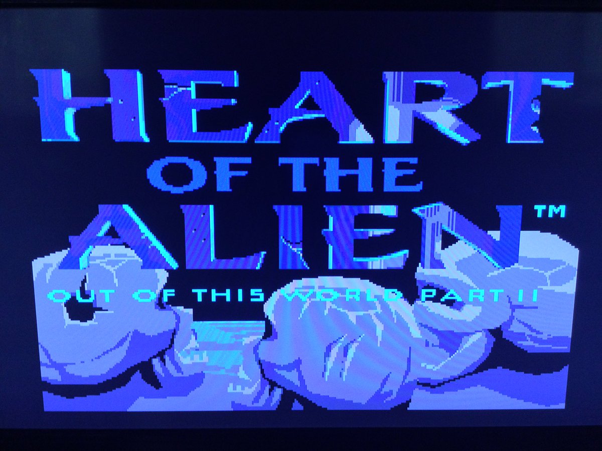 gordoslair's tweet photo. Heart of the Alien (1994) The official sequel to Out of this World/Another World from 1991. Exclusive to the Sega CD. If you thought Another World was tough this game is brutal. You will die a lot.  #SegaGenesis #16bitgaming https://t.co/I1FLYzJI4o