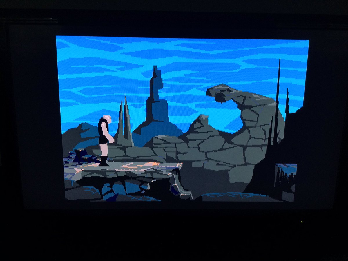 gordoslair's tweet photo. Heart of the Alien (1994) The official sequel to Out of this World/Another World from 1991. Exclusive to the Sega CD. If you thought Another World was tough this game is brutal. You will die a lot.  #SegaGenesis #16bitgaming https://t.co/I1FLYzJI4o