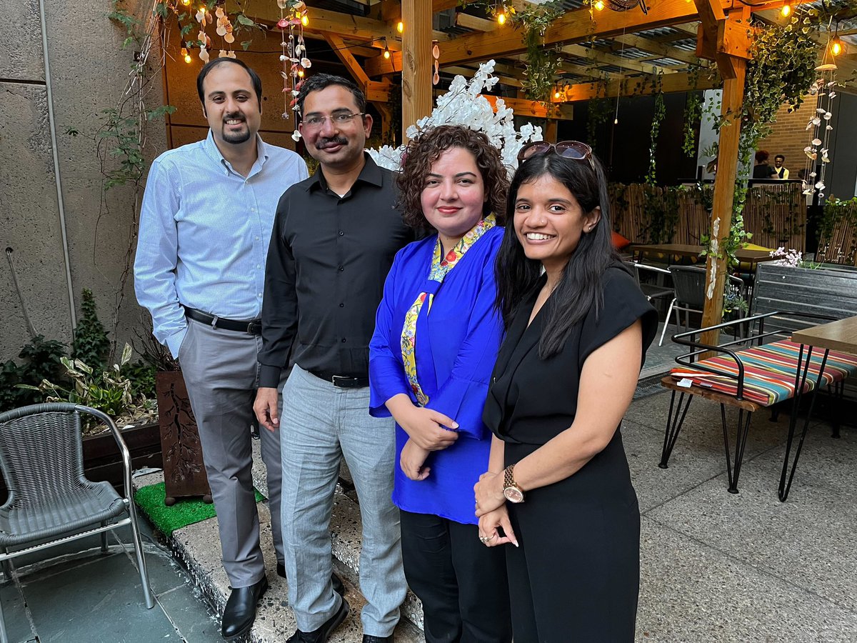 Safe travels and best wishes to our 2023 Visiting Fellows, who spent a productive summer at <a href="/StimsonCenter/">Stimson Center</a> doing research on nuclear CBMs, military modernization, netcentric warfare, &amp; water politics in the subcontinent.

Look out for their policy memos later this year!