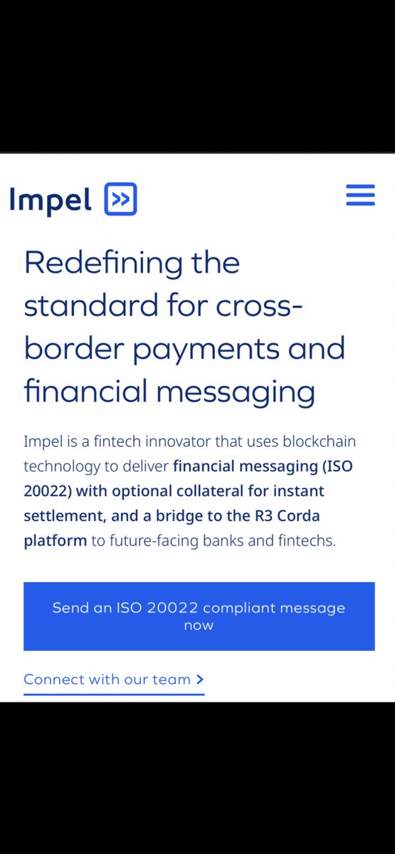 GreenTechAuto's tweet photo. Blockchain #XDCNetwork
ISO20022 #Impel
Stablecoin #USplus
-@XDCFoundation
-@impel_official
-@FluentDAO
All 3 will Revolutionize the way Money Moves across the Globe & the way it is Settled
@crypto/ @FastCompany/ @FortuneMagazine/ @FortuneCrypto/ @Entrepreneur/ $Xdc/ #ISO20022/ https://t.co/7uSlC7cjs2