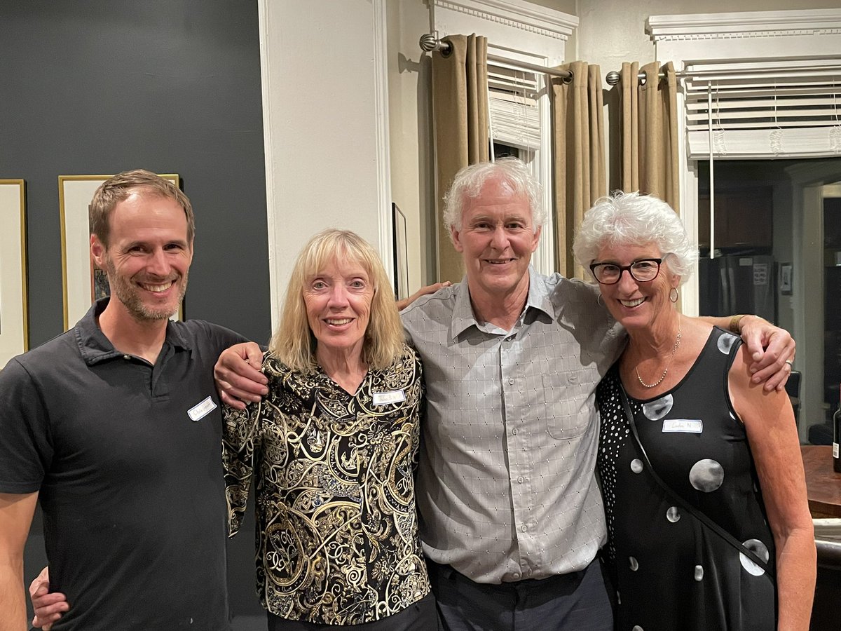 What an amazing night at our history soirée #fundraiser #qptennis in #ptbo
Thank you to our amazing hosts John &amp; Julia and to Chris for the entertaining evening!