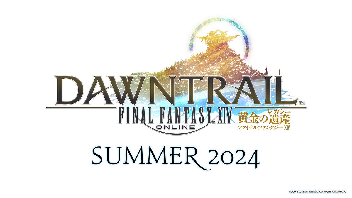 We're pleased to announce the newest #FFXIV expansion arriving in Summer 2024: ☀️ FINAL FANTASY XIV: #Dawntrail ☀️