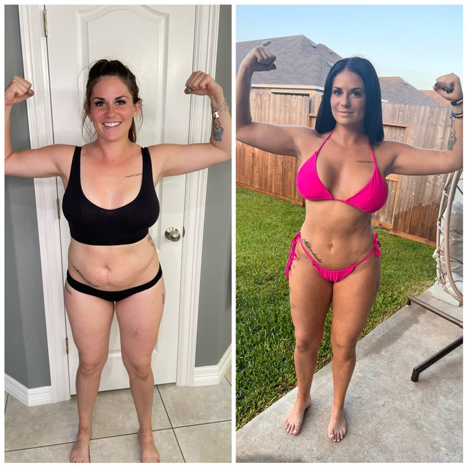 My fitness journey has been a long one!!! 

The beginning pictures in my pink swim suit are from today