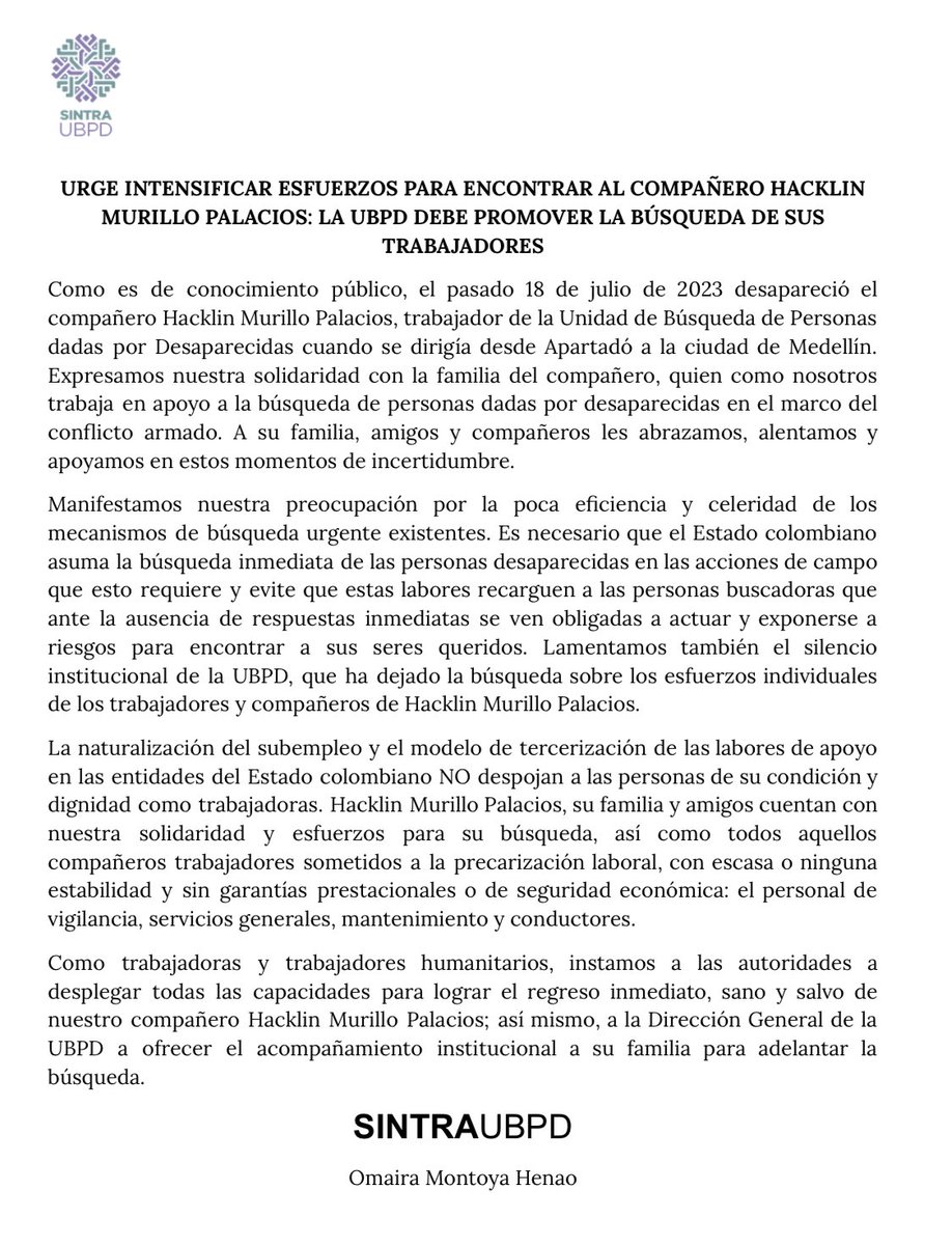 SINTRAUBPD tweet media