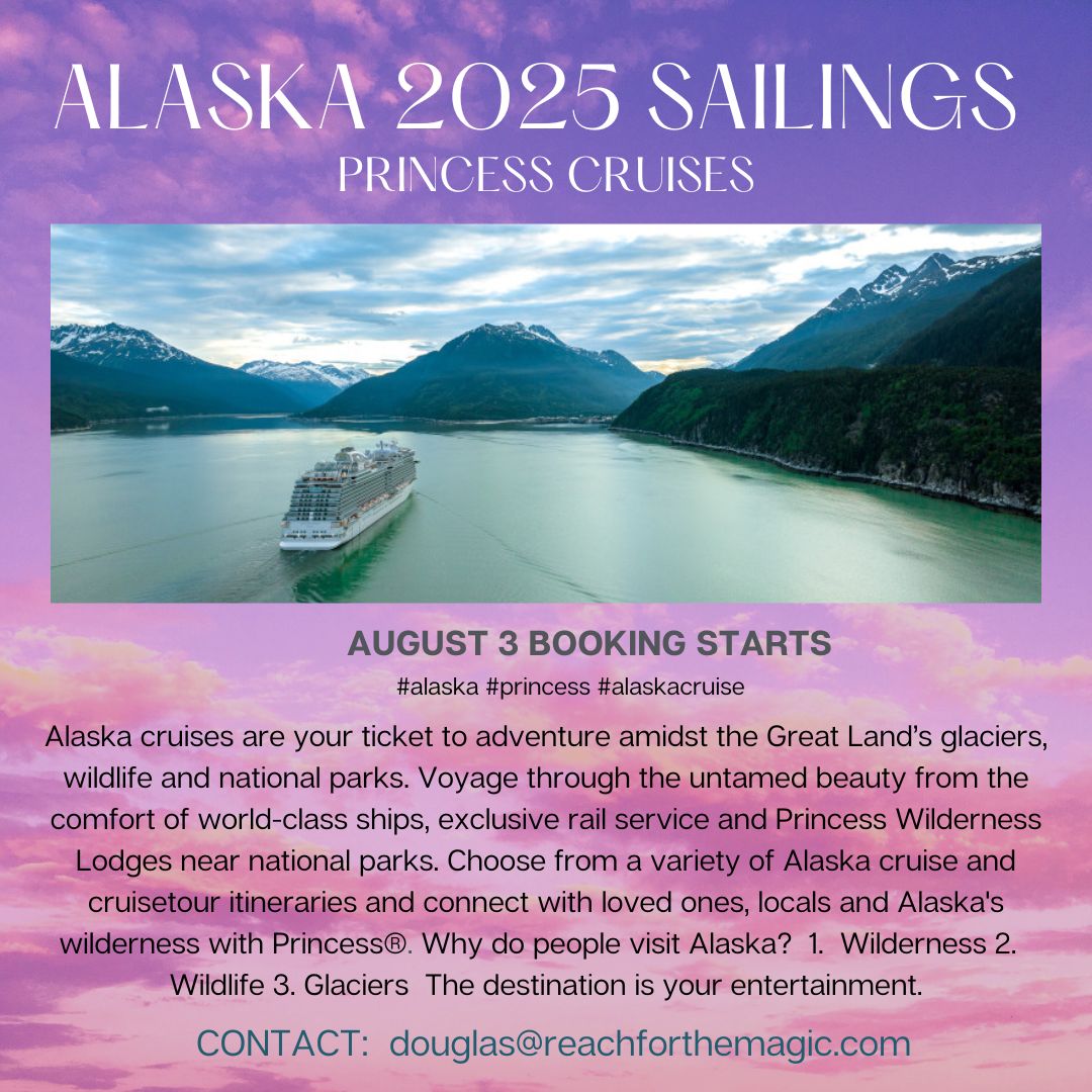 #Alaska #princesscruises #alaskacruises