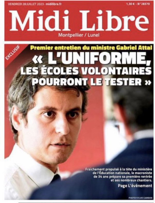 cynismes's tweet photo. Pas de profs, pas de moyens, pas de chauffage, pas de formation, mais ils seront bien habillés grâce à une proposition de loi du RN. https://t.co/zXauvHozVr
