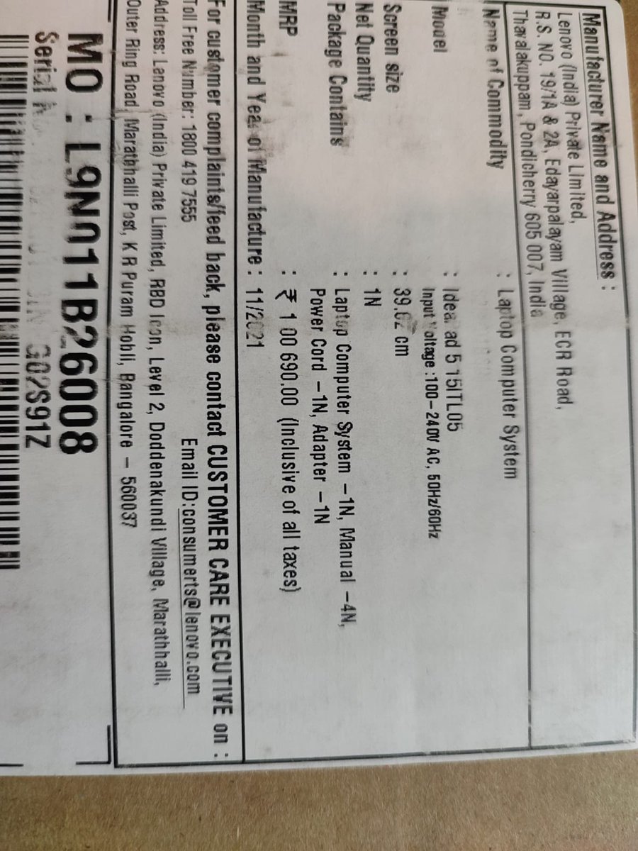 ashanarayan18's tweet photo. @amazonIN @consumercourtin @BharatCourt 
Highly incompetent support team on phone and on chat. We have ordered 14 inch and received 15 inch.
The product in cms is clearly showing that. https://t.co/VUuOVT8gNH