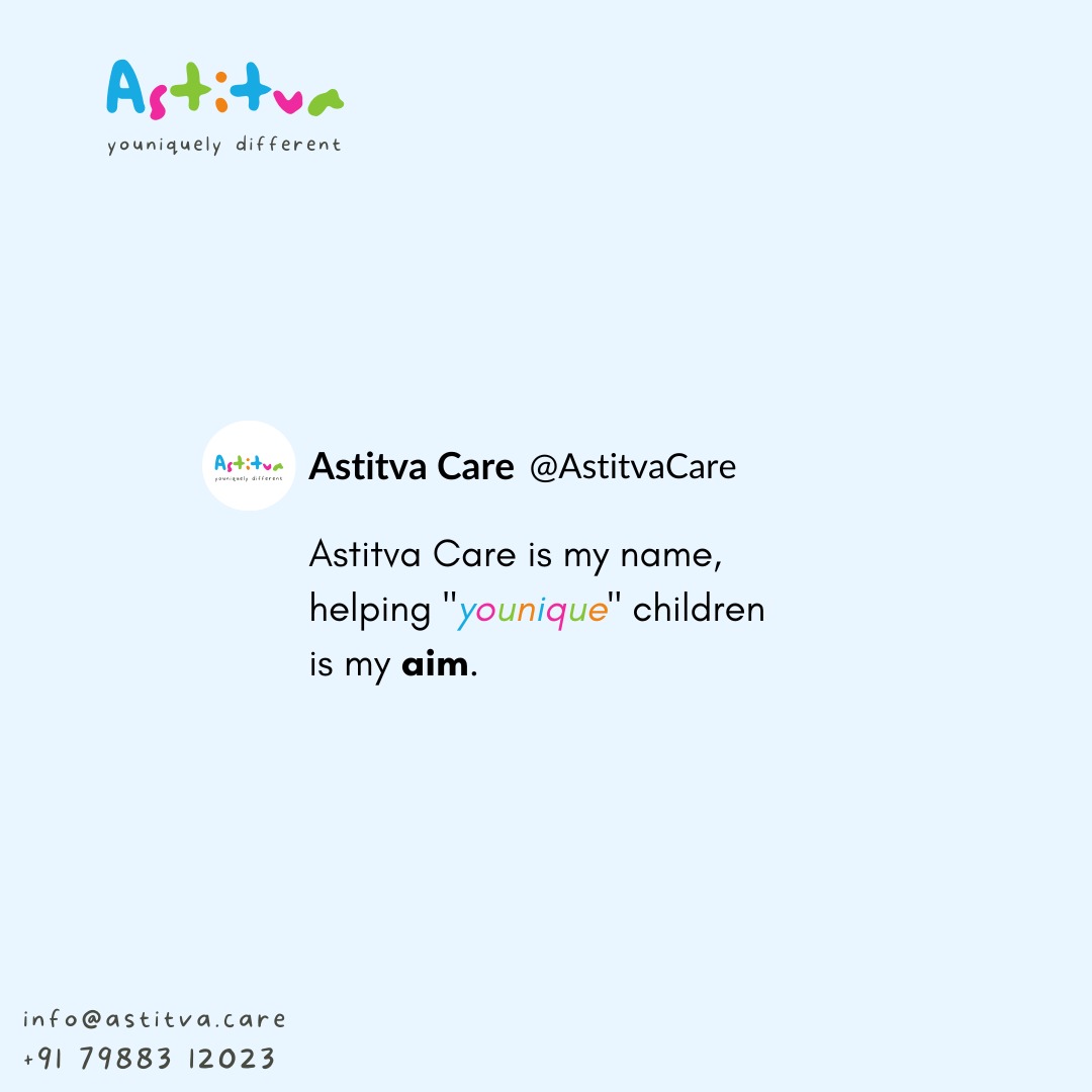 AstitwaahCares's tweet photo. We aim to elevate and strengthen your child's #youniqueness!
#astitva #astitvacare #autism #autismawareness #autismacceptance #adhdawareness #attentiondeficitdisorder #adhdacceptance #childcare #childdevelopment #parentingtips #parenting #trend #trendingnow https://t.co/Bdj8jFTHsg