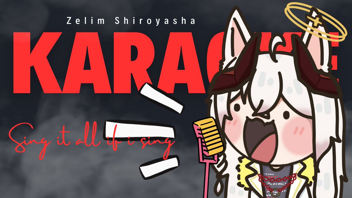 ZerimCh's tweet photo. [ 🔴 | Karaoke ] หลอดโดเนท หรือ คอ อะไรจะแตกก่อนกัน [ Zelim Shiroyasha Ch. - YUYAKE PROJECT / VTuberTH ] #Zelim #ShiroyashaZelim #Vtuber #VtuberTH 

https://t.co/xaOSlQzajp https://t.co/Mli9hBuIKB