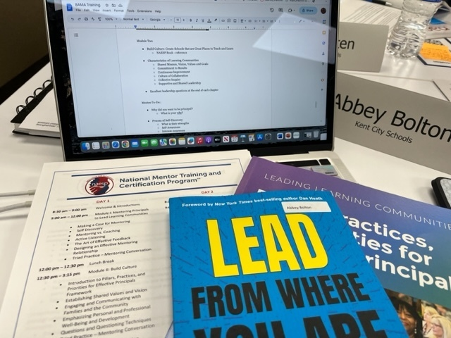 AbbeyJBolton's tweet photo. Ready for Day #2 of the @NAESP National Mentor Training and Certification Program ~ Thank you @OAESA &amp; @OhioPrincipals for providing OHIO with this opportunity!
#BuildCulture #EmpowerPeople #OptimizeSystems #NAESPPLLC https://t.co/R7IYjt9Vat