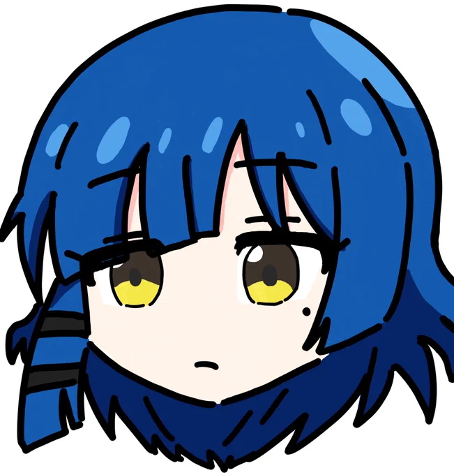 デフォルメキャラ練習。リョウさん#ぼっち・ざ・ろっく 