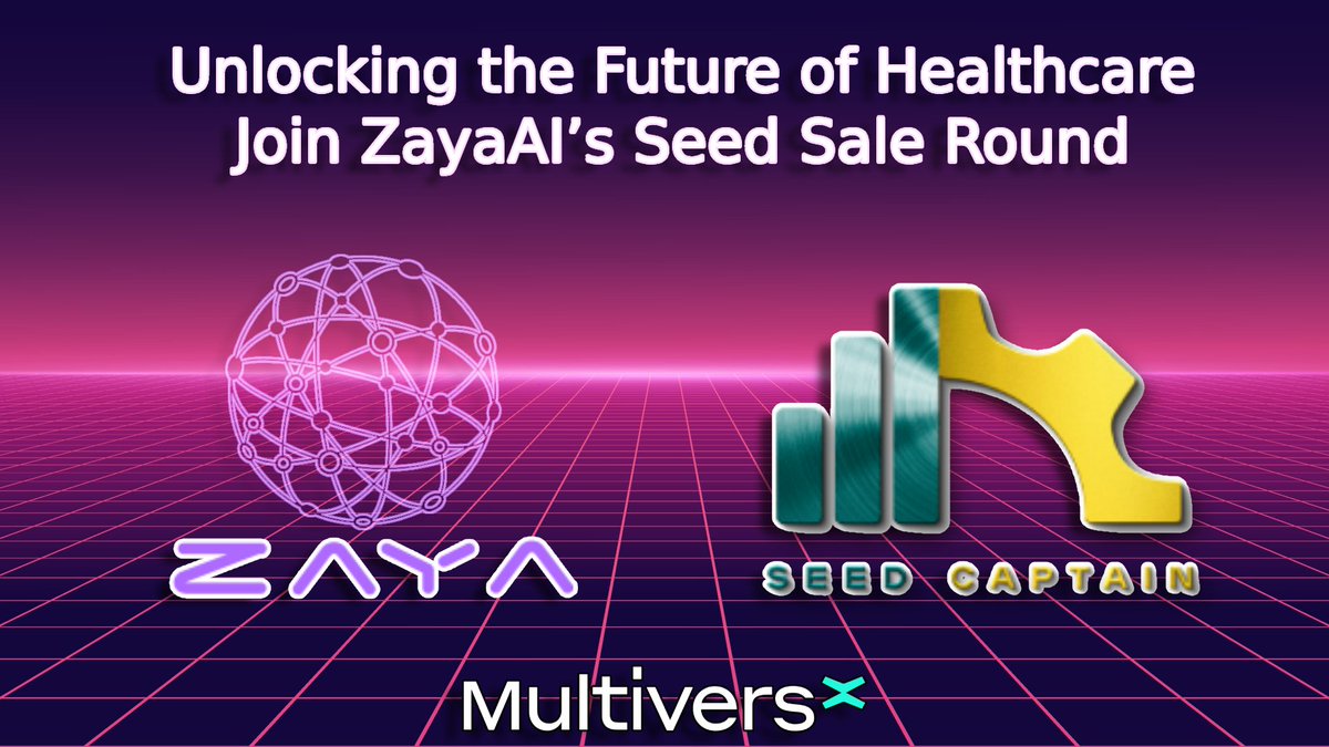 cryptception's tweet photo. Let's have a dive into the upcoming Seed Sale Round for @ZayaAI_PathDx on @SeedCaptainX 🔥⚡️
📅Seed Date: 1st of August
This is a 🧵👇
RT is much appreciated!
@pulsarmoney send 1215000 HYPE to 100 reactions
#ZayaAIthread #ZayaAI #CTP #MultiversX https://t.co/IMpayqXRpZ