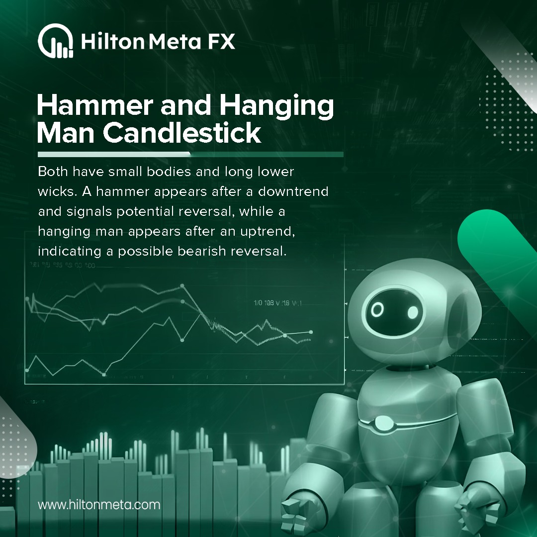HiltonMetaFX's tweet photo. A Tale of Two Candlesticks!  Level up your Trading Skills with Candlestick Mastery! Dive into the world of technical analysis and identify potential trading opportunities.
Happy trading! 

#ForexTrading #CandlestickPatterns #HammerPattern #HangingManPattern #TrendReversals #Trade https://t.co/2jhPc0usCa