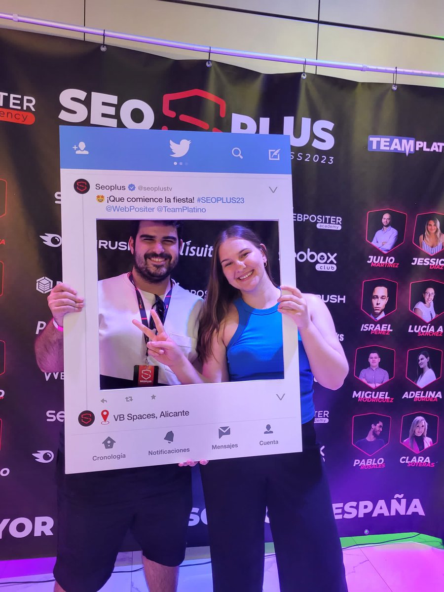 ade_vb's tweet photo. Team @freepik Labs in the house! 🔝

#SEOPLUS23 https://t.co/Lylq60uine