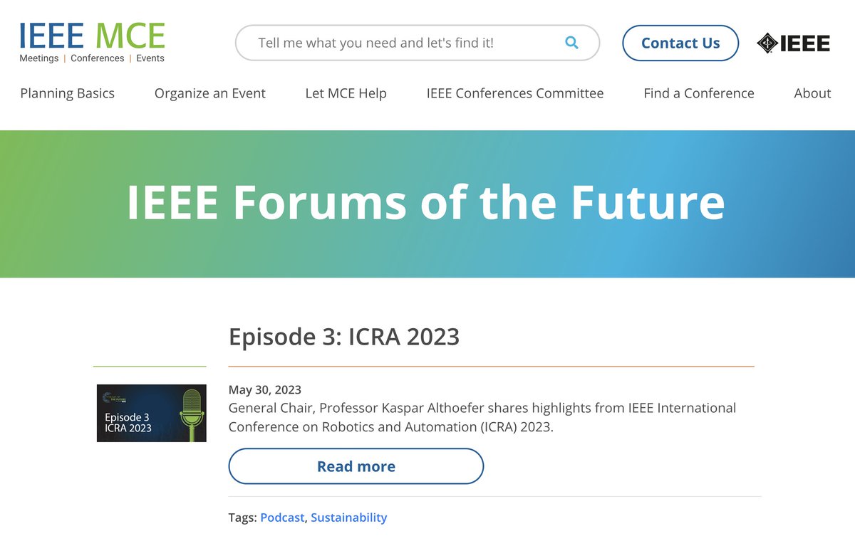 Kaspar Althoefer (@kasparalthoefer) on Twitter photo Just had a great interview with David Stankiewicz at @ieee MCE about ICRA 2023 in London (icra2023.org).
Here is the interview at the IEEE Forums of the Future:
ieeemce.org/news/fof-3-icr….
<a href="/ieee_ras_icra/">IEEE ICRA</a> <a href="/H_Wurdemann/">Helge Wurdemann</a> <a href="/ARQ_QMUL/">ARQ QMUL</a> <a href="/QMULSciEng/">QMUL Sci & Eng News</a> <a href="/QMUL/">Queen Mary University of London</a> <a href="/QMULnews/">QMUL News</a> <a href="/QMULSEMS/">QMUL School of Engineering and Materials Science</a> Just had a great interview with David Stankiewicz at @ieee MCE about ICRA 2023 in London (icra2023.org).
Here is the interview at the IEEE Forums of the Future:
ieeemce.org/news/fof-3-icr….
<a href="/ieee_ras_icra/">IEEE ICRA</a> <a href="/H_Wurdemann/">Helge Wurdemann</a> <a href="/ARQ_QMUL/">ARQ QMUL</a> <a href="/QMULSciEng/">QMUL Sci & Eng News</a> <a href="/QMUL/">Queen Mary University of London</a> <a href="/QMULnews/">QMUL News</a> <a href="/QMULSEMS/">QMUL School of Engineering and Materials Science</a>