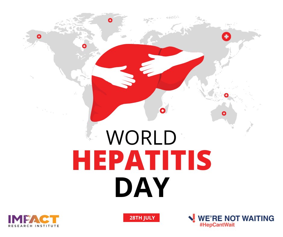 ImpactResearch8's tweet photo. Today, July 28, is #WorldHepatitisDay 

1.3 million people die worldwide from viral hepatitis.

Viral hepatitis is the leading cause of primary liver cancer.

Starting hepatitis treatment on time can save your life.

Get tested today because #HepCantWait https://t.co/93wvWJdFDz