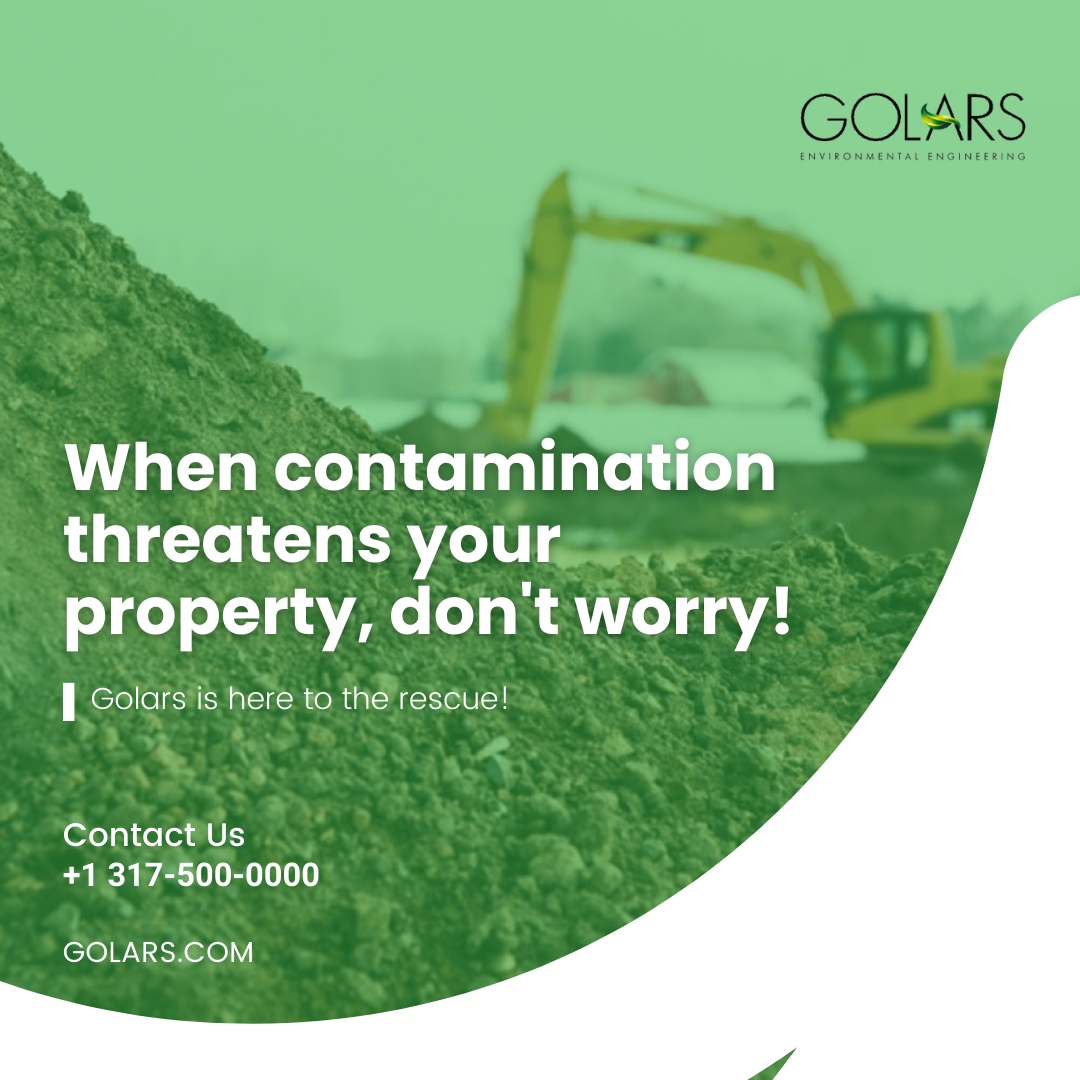 GOLARSLLC's tweet photo. We specialize in remediation plans that restore your property to its full potential. 🏗️ From assessment to implementation, we'll be with you every step of the way.

#environmentalengineering #indiana #environmentalremediation #RemediationExperts https://t.co/82zLxYWJlv
