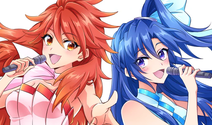 【お知らせ!】 こちらの素敵な「歌ってみた」動画へツヴァイウィングの2人を描かせていただきました 最高に神...とにかく終始カッコよいので初見時あいた口が塞がらなかった...!! 全人類刮目せよくだちい!!