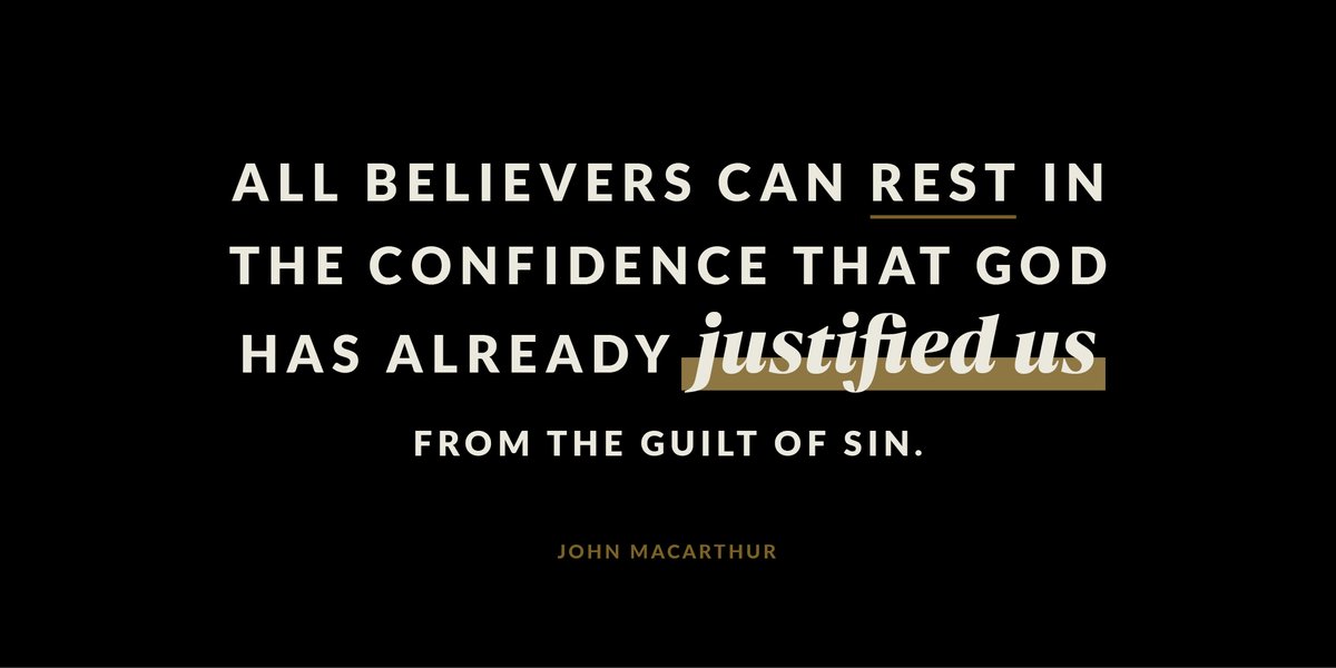 gracetoyou's tweet photo. All believers can rest in this confidence: God has already justified us from the guilt of sin. He is now sanctifying us from the corruption of sin. And one day will glorify us to liberate us from the presence of sin forever.

To read today's blog: https://t.co/jIp5W4mEGr https://t.co/VpFp0qlgdH