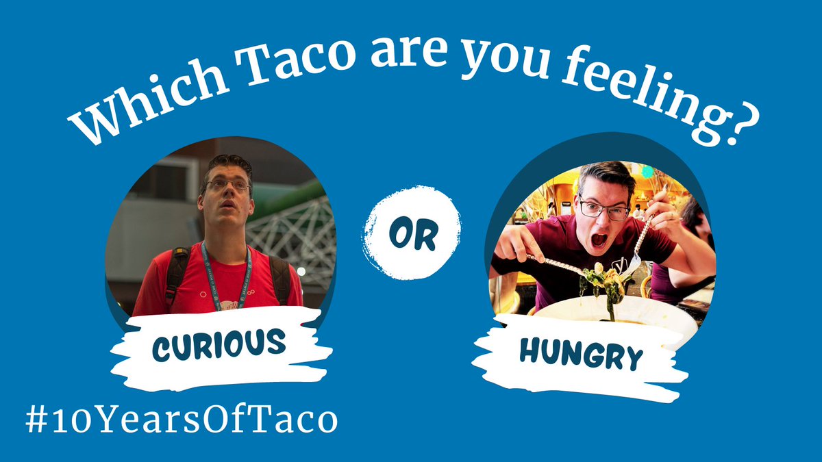 yoast's tweet photo. Anyone else got that Friday feeling? #10YearsOfTaco https://t.co/BdjKfwMNXi