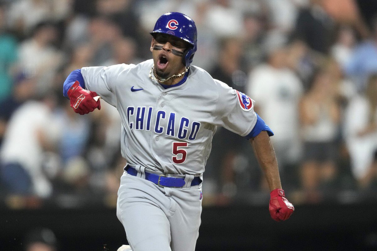 ChiefCub's tweet photo. Christopher Morel

2022                          2023
113 G                          60 G
16 HR                         16 HR
47 RBI                       48 RBI
.235 AVG                .281 AVG
.308 OBP               .343 OBP
.433 SLG                .548 SLG https://t.co/xX2L3irCe1