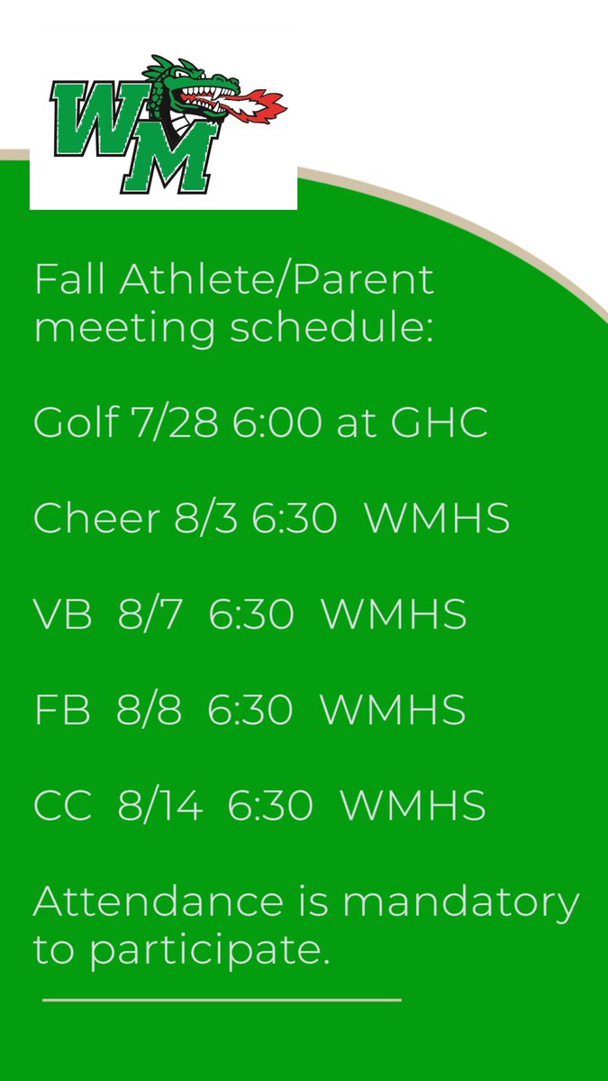 WMHSDragons's tweet photo. https://t.co/XA9HP3V8gc