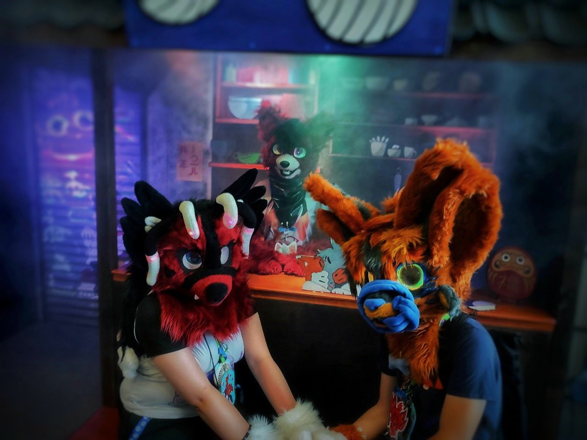 Happy #FursuitFriday

With <a href="/Nayru_fur/">nayru</a> and @FloofyGallia