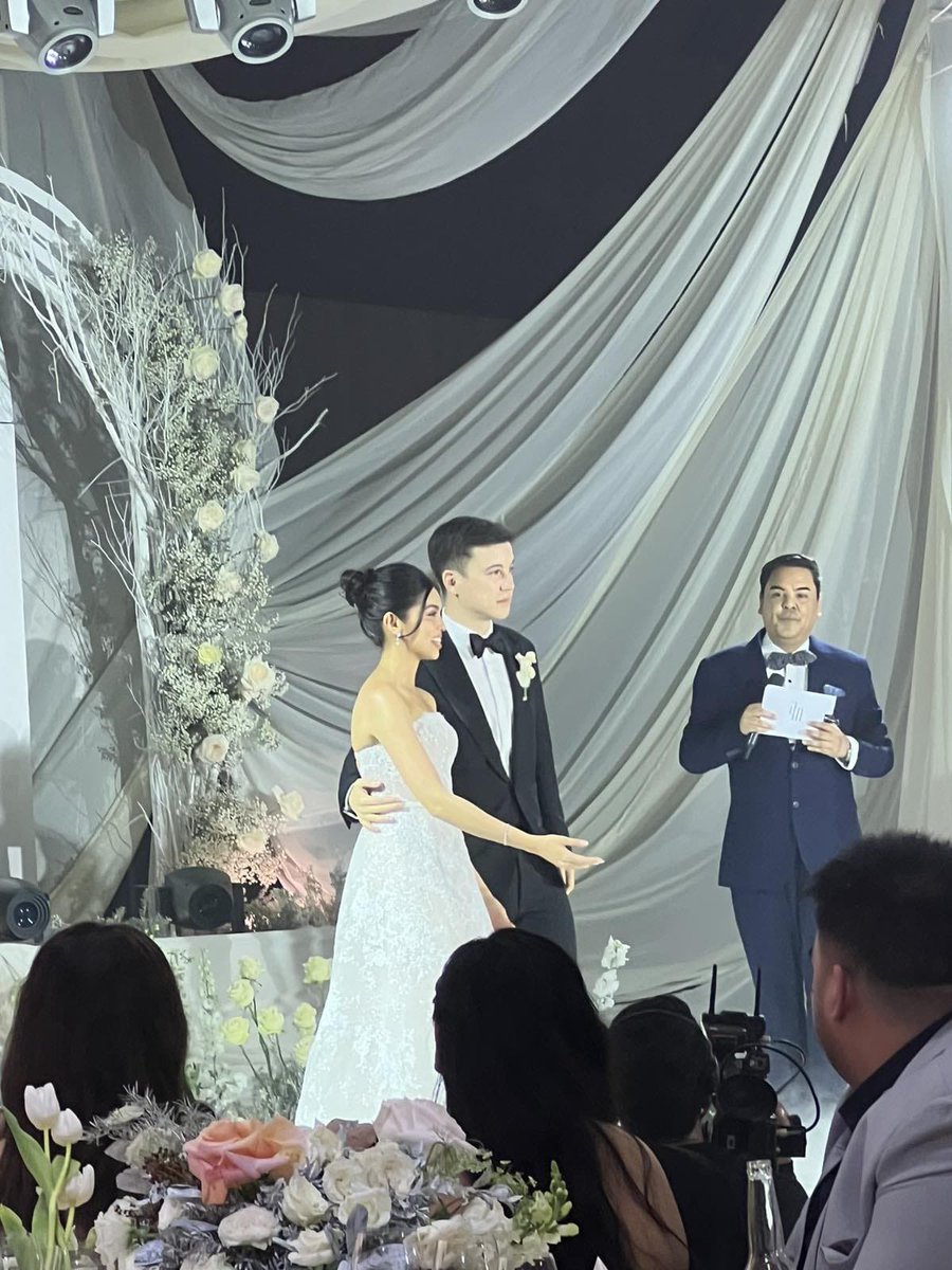 Mr. &amp; Mrs. Atayde🤍💍

#ArjosMaineEvent #AtaydeMendoza