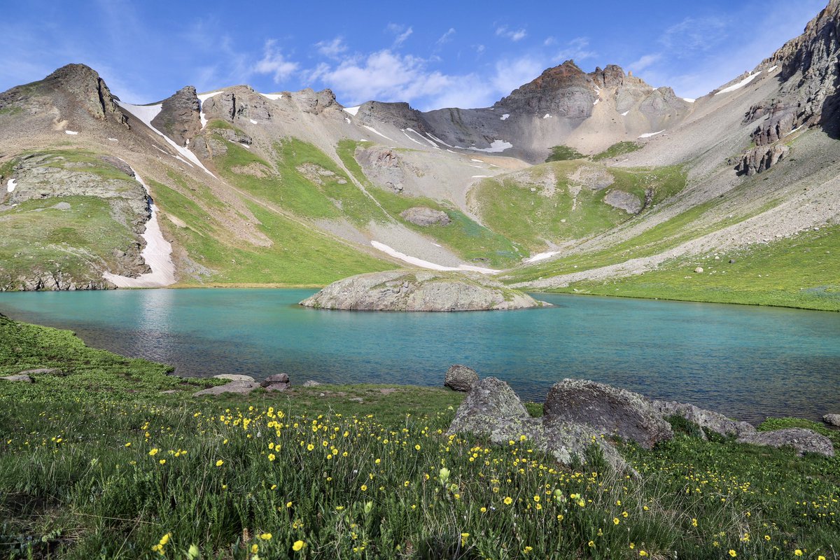 brycew_'s tweet image. Colorado day 3: my favorite hike I’ve ever done. That’s a high bar! But this trail had jaw dropping views around every corner. Just an incredible 7 miles in the San Juan Mountains 🏔️ #IceLake #IslandLake