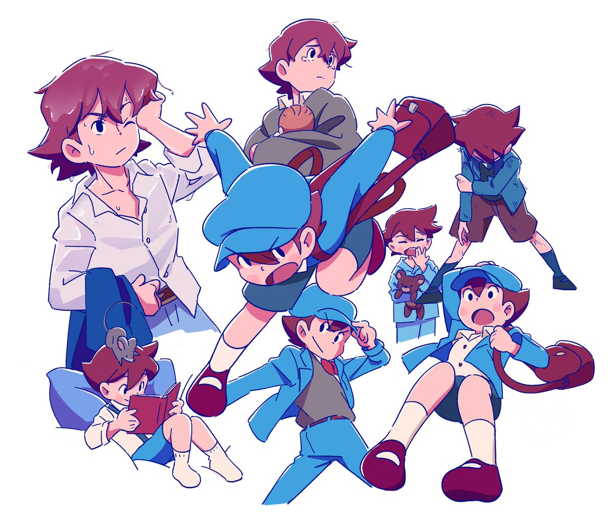 bleucalire's tweet photo. 全てのルークへ大ラブ！！！🧢💙 https://t.co/kXZ2BtfKUs