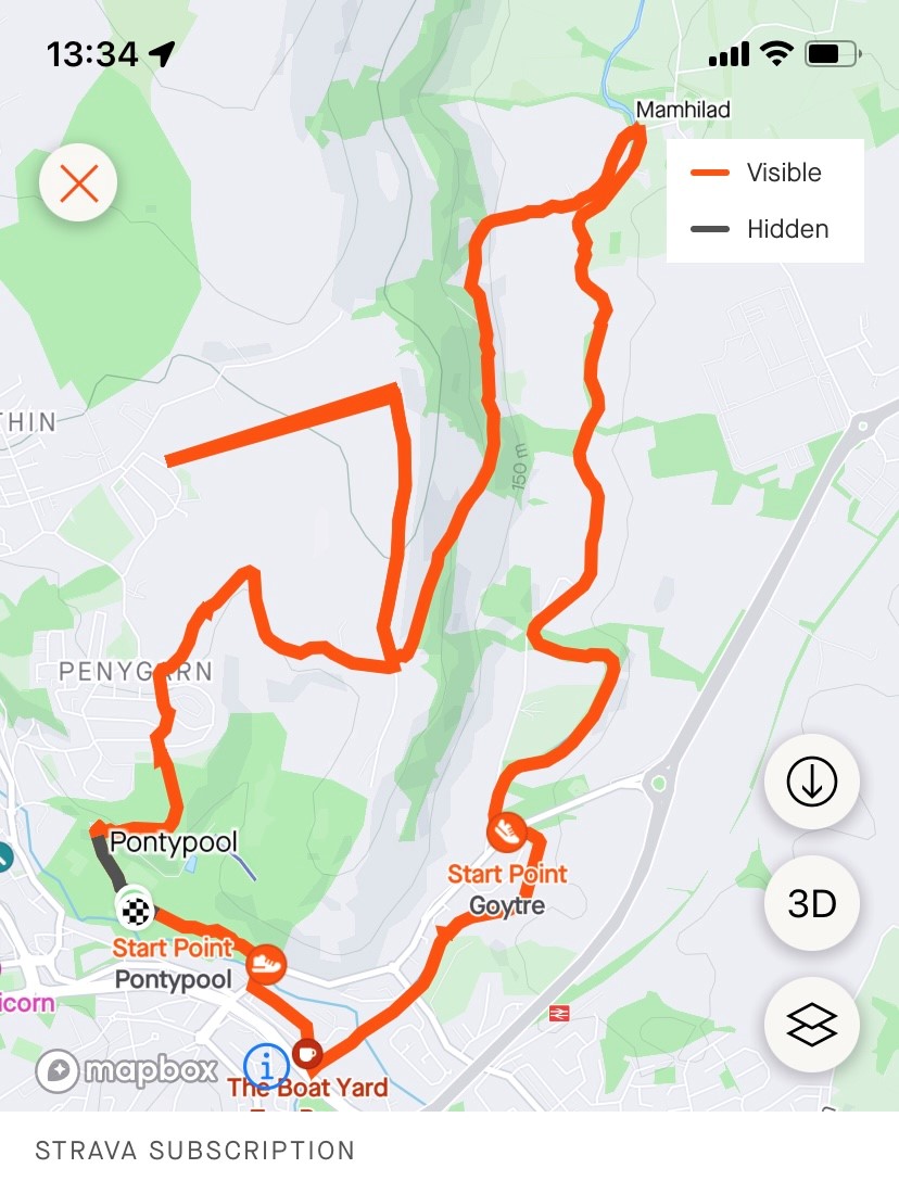 BronAfon's tweet photo. This morning we completed our #HikingforHousing challenge. A group of colleagues walked a 12km heritage route around Torfaen to fundraise for @TrussellTrust 
If you can, please support our fundraising https://t.co/Qt0l7t8ccw https://t.co/zf4F4bq6f2