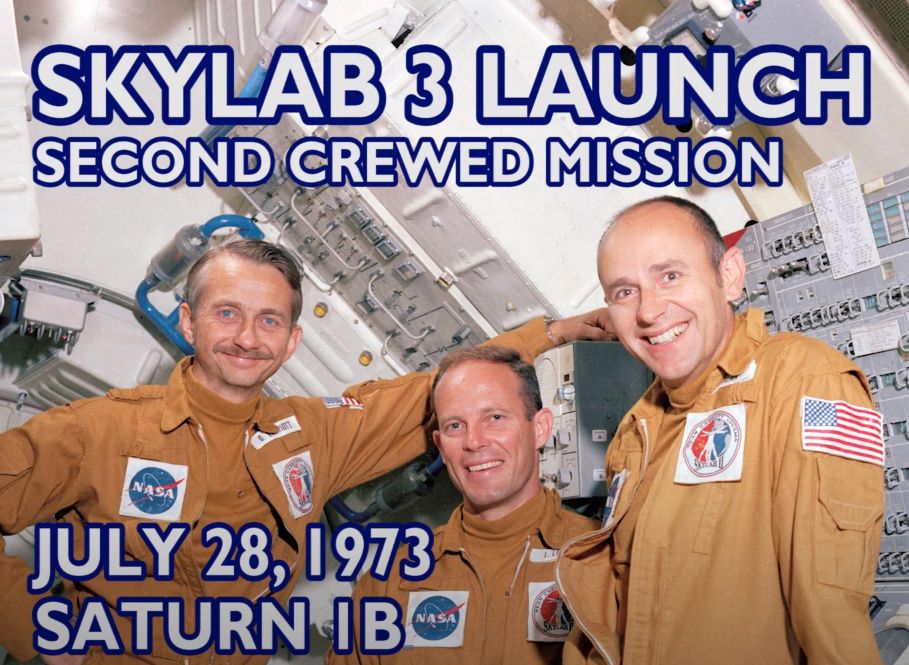 Astro_Cady's tweet photo. #OTD 7/28/1973: #Skylab3, the second crewed mission to the US #spacestation #Skylab, launched on a Saturn IB rocket. The 3-astronaut crew included Alan Bean, Owen Garriott and Jack Lousma https://t.co/iqSqG6ZlFH
@NASA #space #science https://t.co/OCKOQRlLxS