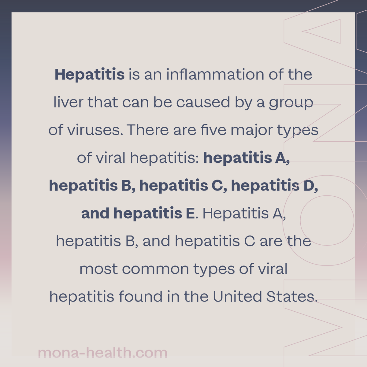 thinkmona's tweet photo. #worldhepatitisday #hepatitis #monahealth https://t.co/q657y1bwY8