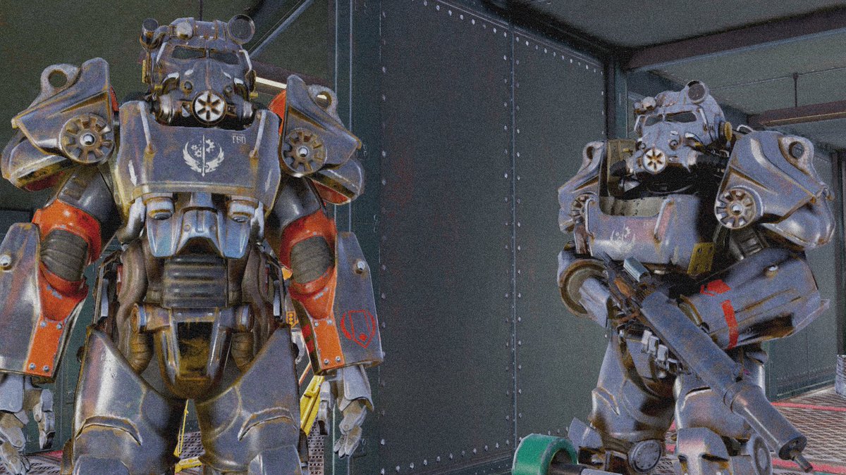 BosWarborn's tweet photo. Ad Victoriam! 🗡️ Join the ranks of the Brotherhood of Steel: Warborn Chapter and forge a legacy in the Wasteland. We're looking for new recruits to defend the world from chaos and claim the future! #Fallout76 #BrotherhoodOfSteel #WarbornChapter https://t.co/xMh0g8Ml7C