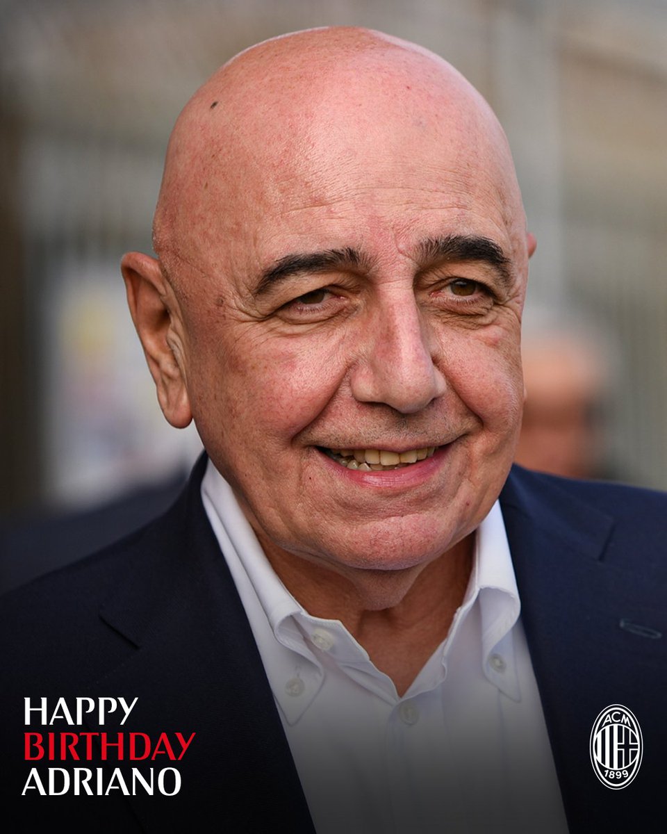 Tanti auguri ad Adriano Galliani 🥳

#SempreMilan