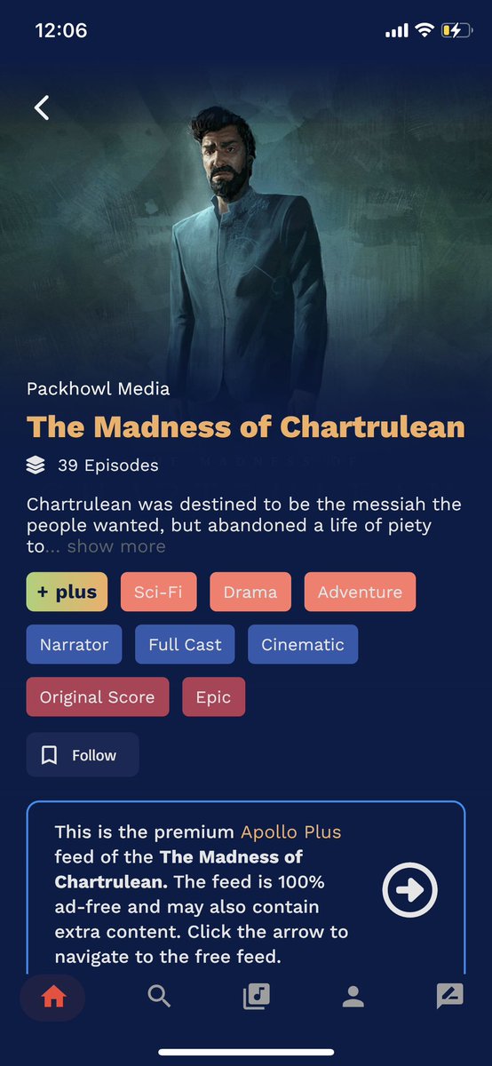 Chartrulean is joining the Apollo @apollopods family with access to supercuts and ad free episodes for +Plus subscribers. Supporting the show on Apollo means supporting all Apollo +Plus creators. Be the rising tide.

#AudioDrama #fictionpodcasts