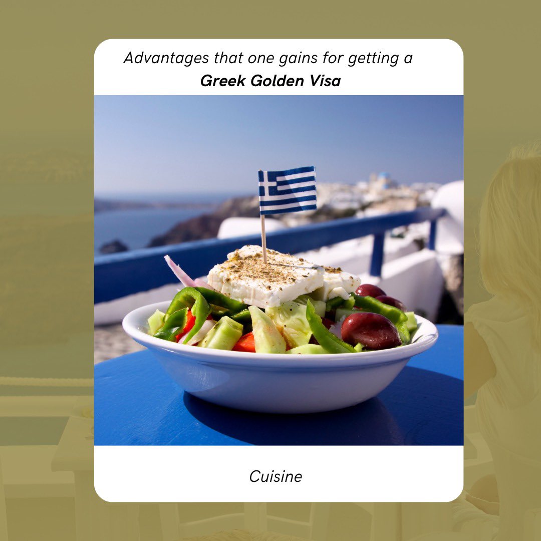 VVardikos's tweet photo. The #gem of #Mediterranean #gastronomy, it combines #traditional #recipes of the #mainland, the #islands and #MinorAsia, with quality raw materials, #wine and distillation products.

#Greek #GoldenVisa #property #realestate #investment #residency #immigration #secondhome https://t.co/E5pHkieTaE