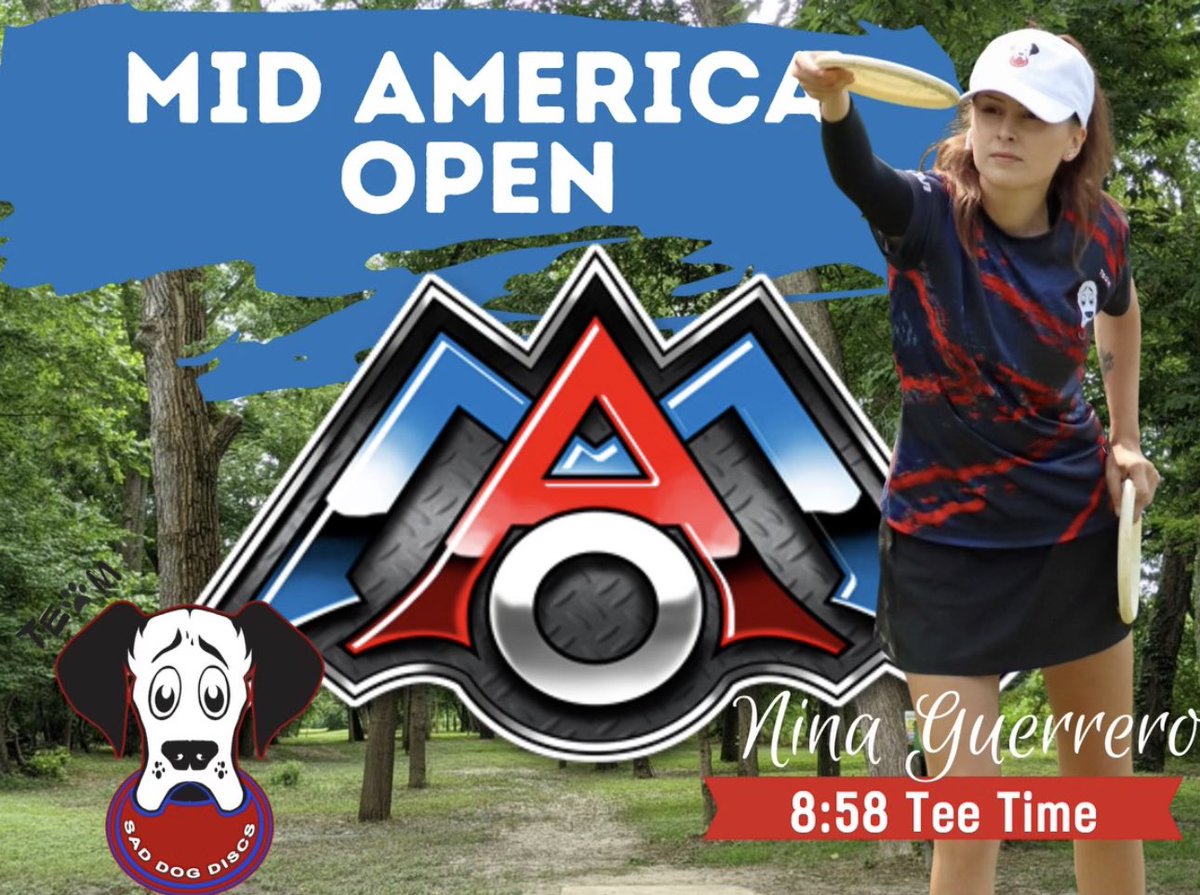 SadDogDiscs's tweet photo. Keep your eyes out for Nina Guerrero this weekend as she looks to keep her win streak going at the Mid America Open!

https://t.co/nlIo8nldWc https://t.co/IiaiJ7jQ31